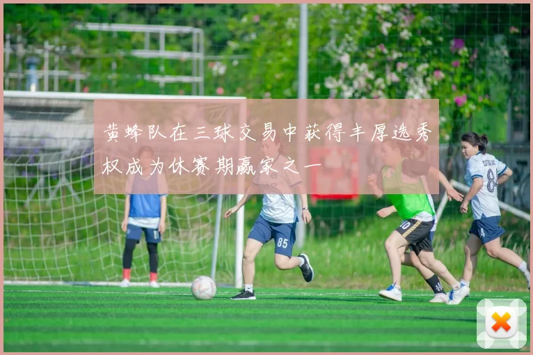 黄蜂队在三球交易中获得丰厚选秀权成为休赛期赢家之一
